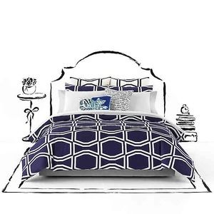 Kate Spade duvet set~ bow tile